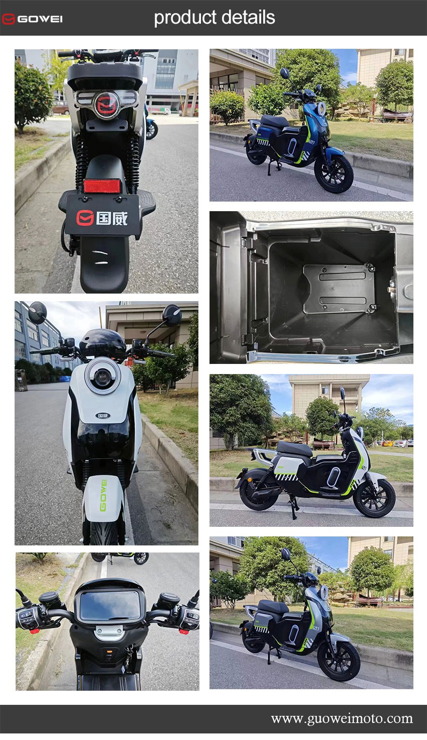 Delivery Motorcycle For Long Range