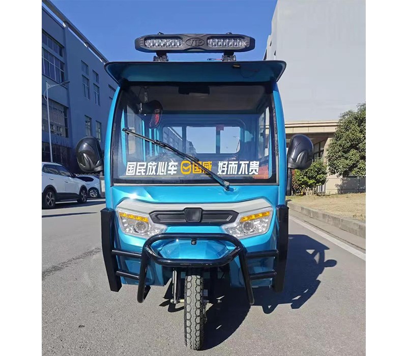 Electric Cargo Tricycle With Shed
