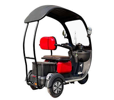 Electric Tricycle With Shed
