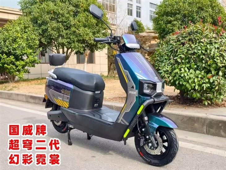 New Design 72V 1000W Rear Double Shock Absorber Disc Break Electric Motorcycle Scooter For Europe high quality
