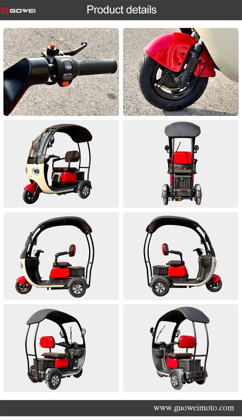 Elderly Leisure Electric Tricycle