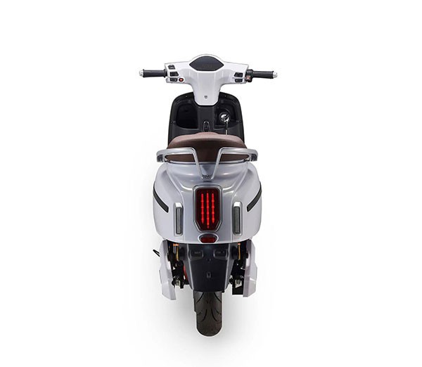 White Electric Scooter