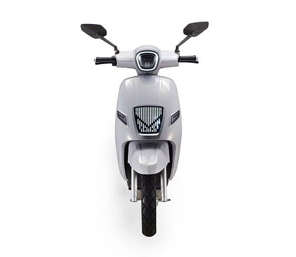 White Electric Scooter